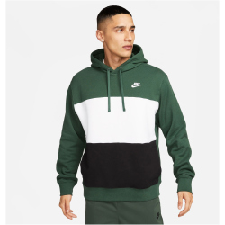 NIKE Club Fleece French Terry Color-Blocked Hoodie Herren...