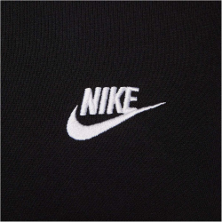 NIKE Club Fleece French Terry Color-Blocked Hoodie Herren 010 - black/white/white 3XL