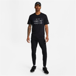 NIKE Dri-FIT Running Division Phenom Slim-Fit Laufhose Herren 010 - black/refblk M
