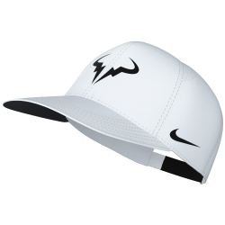 NIKE Dri-FIT Club Unstructured Rafa Cap 100 - white/black...