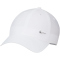 NIKE Club Dri-FIT Unstructured Metal Swoosh Cap 100 - white/metallic silver S/M