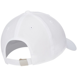 NIKE Dri-FIT Club Unstructured Metal Swoosh Cap 100 - white/metallic silver M/L