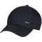 NIKE Dri-FIT Club Unstructured Metal Swoosh Cap 010 - black/metallic silver M/L