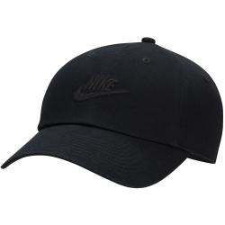NIKE Club Unstructured Futura Wash Cap 010 - black/black S/M