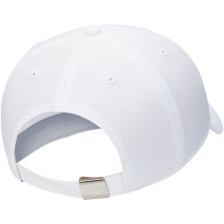 NIKE Club Dri-FIT Metal Swoosh Cap Kinder 100 - white