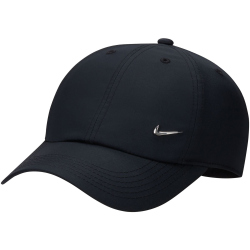 NIKE Club Dri-FIT Metal Swoosh Cap Kinder 010 - black