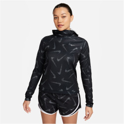 NIKE Swoosh Print Kapuzen-Laufjacke Damen 010 -...