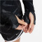 NIKE Swoosh Print Kapuzen-Laufjacke Damen 010 - black/reflective silv XS