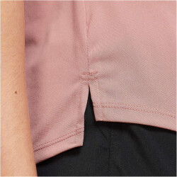 NIKE Dri-FIT Swoosh kurzarm Laufshirt Damen 618 - red...