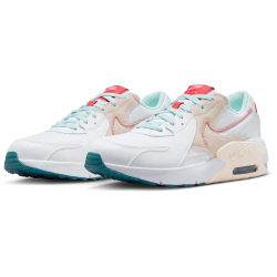 NIKE Air Max Excee Sneaker Kinder 102 - white/red...
