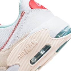 NIKE Air Max Excee Sneaker Kinder 102 - white/red stardust-guava ice-siren red 36