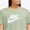NIKE Sportswear Essentials Logo T-Shirt Damen 343 - honeydew/white XXL
