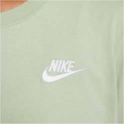 NIKE Sportswear Club Essentials T-Shirt Damen 343 - honeydew/white L