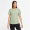 NIKE Sportswear Club Essentials T-Shirt Damen 343 - honeydew/white L