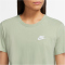 NIKE Sportswear Club Essentials T-Shirt Damen 343 - honeydew/white L