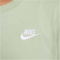 NIKE Sportswear Club Essentials T-Shirt Damen 343 - honeydew/white L