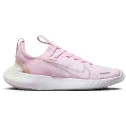 NIKE Free Run Flyknit Next Nature Laufschuhe Damen 600 - pink foam /white-pink oxford 36.5