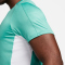 NIKECourt Dri-FIT Advantage Printed Tennisshirt Herren 392 - washed teal/white/white XS