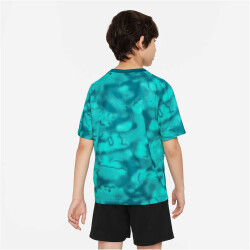 NIKE Dri-FIT Multi+ Printed Trainingsshirt Jungen 381 - geode teal/white M (137-147 cm)