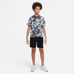 NIKE Dri-FIT Multi+ Printed Trainingsshirt Jungen 010 - black/white M (137-147 cm)