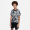 NIKE Dri-FIT Multi+ Printed Trainingsshirt Jungen 010 - black/white M (137-147 cm)