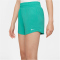 NIKE One Dri-FIT High-Waist Woven Trainingsshorts M&auml;dchen 317 - clear jade ii/white M (137-146 cm)