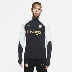 NIKE FC Chelsea London Strike Dri-FIT Trainingsshirt Herren 429 - pitch blue/pitch blue/club gold XXL