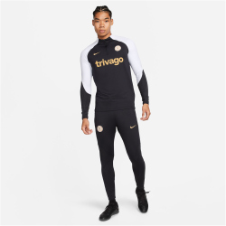 NIKE FC Chelsea London Strike Dri-FIT Trainingsshirt Herren 429 - pitch blue/pitch blue/club gold XXL