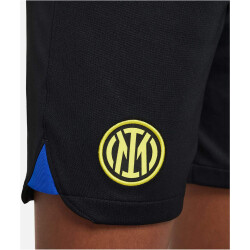 NIKE Inter Mailand Stadium Dri-FIT Heim/Auswärts Shorts 2022/23 Kinder 010 - black/lyon blue/vibrant yellow XL (158-170 cm)