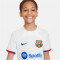NIKE FC Barcelona Stadium Dri-FIT Auswärtstrikot 2023/24 Kinder 101 - white/royal blue/royal blue XS (122-128 cm)
