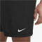 NIKE Form Dri-FIT 7" Unlined Versatile Fitnessshorts Herren 010 - black/white S