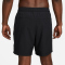 NIKE Form Dri-FIT 7" Unlined Versatile Fitnessshorts Herren 010 - black/white XXL