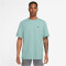 NIKE Dri-FIT UV Hyverse kurzarm Fitnessshirt Herren 309 - mineral/black S