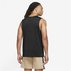 NIKE Dri-FIT Ready Fitness Tanktop Herren 010 - black/cool grey/white XL