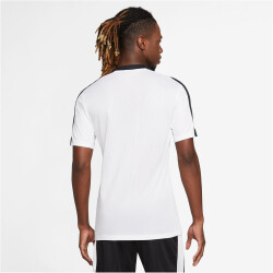 NIKE Dri-FIT Academy kurzarm Fußball Trainingsshirt Herren 101 - white/black/bright crimson S