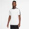 NIKE Dri-FIT Academy kurzarm Fußball Trainingsshirt Herren 101 - white/black/bright crimson S