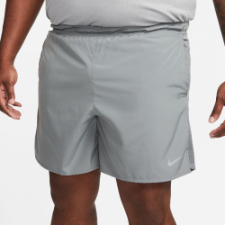 NIKE Challenger Dri-FIT 7" Laufshorts Herren 084 - smoke grey/smoke grey/reflective silv XL