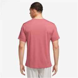 NIKE Dri-FIT UV Miler kurzarm Laufshirt Herren 655 - adobe/reflective silv S