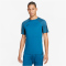 NIKE Dri-FIT Strike kurzarm Fu&szlig;ball Trainingsshirt Herren 457 - industrial blue/black/black XS