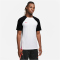 NIKE Dri-FIT Strike kurzarm Fu&szlig;ball Trainingsshirt Herren 101 - white/black/bright crimson S