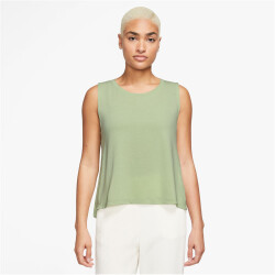 NIKE Dri-FIT Yoga-Tanktop Damen 343 - honeydew/multi color M