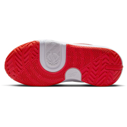 NIKE Team Hustle D 11 Basketballschuhe Kinder 102 - summit white/track red-white 38.5