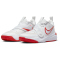 NIKE Team Hustle D 11 Basketballschuhe Kinder 102 - summit white/track red-white 38.5