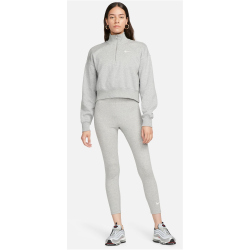 NIKE Sportswear Classics High-Waist 7/8-Leggings Damen 063 - dk grey heather/sail XS