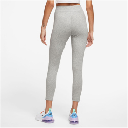 NIKE Sportswear Classics High-Waist 7/8-Leggings Damen 063 - dk grey heather/sail XS