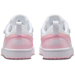 NIKE Court Borough Low Recraft Sneaker Jungen 105 - white/pink foam 27.5