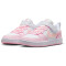 NIKE Court Borough Low Recraft Sneaker Jungen 105 - white/pink foam 27.5