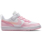 NIKE Court Borough Low Recraft Sneaker Jungen 105 - white/pink foam 28