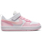 NIKE Court Borough Low Recraft Sneaker Kinder 105 - white/pink foam 28