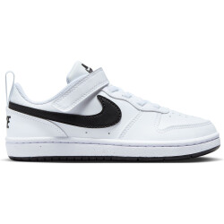 NIKE Court Borough Low Recraft Sneaker Jungen 104 - white/black 27.5
